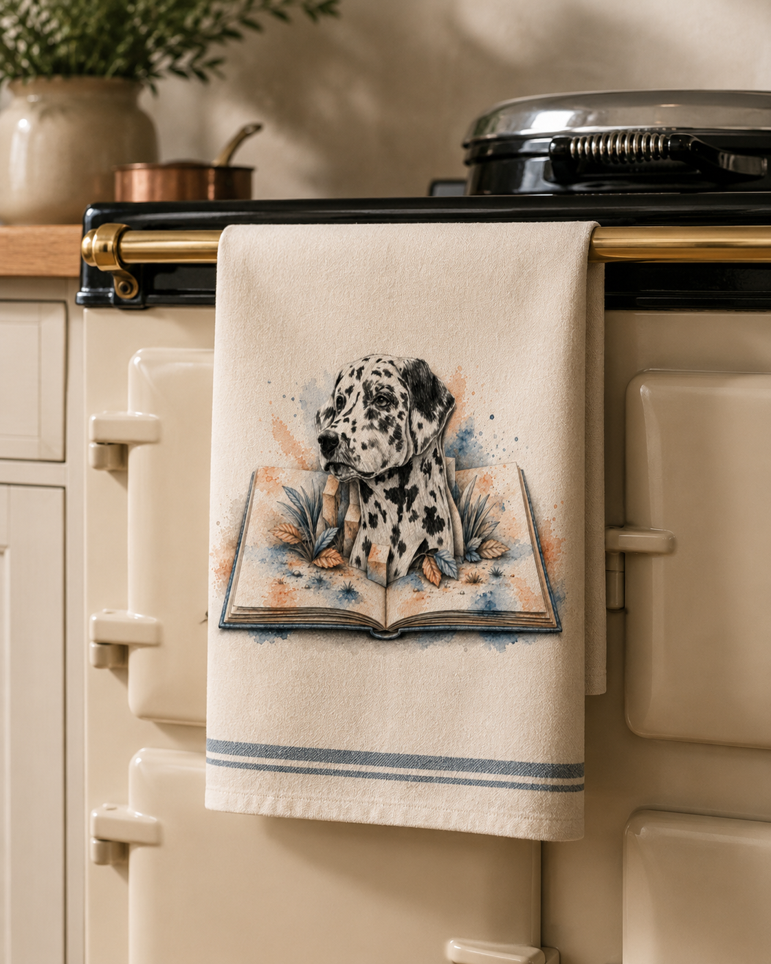 Portrait tea towel